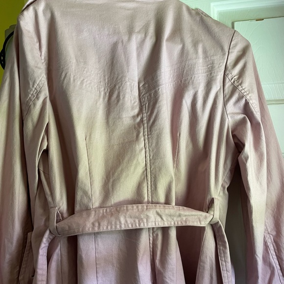Lavender/pink trench coat - Picture 3 of 3